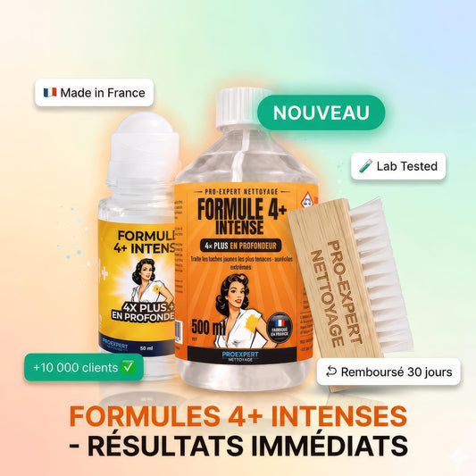 Format Pro 500 ml Formule 4+ Intense avec Roll-On et brosse offerte