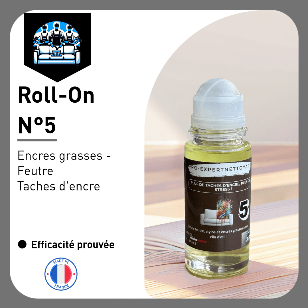 Roll - On Détachant Textile N°5 – Encre, Feutres & Encres grasses - My Store